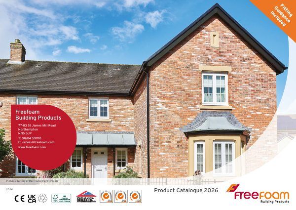 Cover of the Freefoam Product Catalogue 2026 brochure
