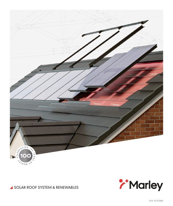 Cover of the Marley Solar Roof System & Renewables brochure