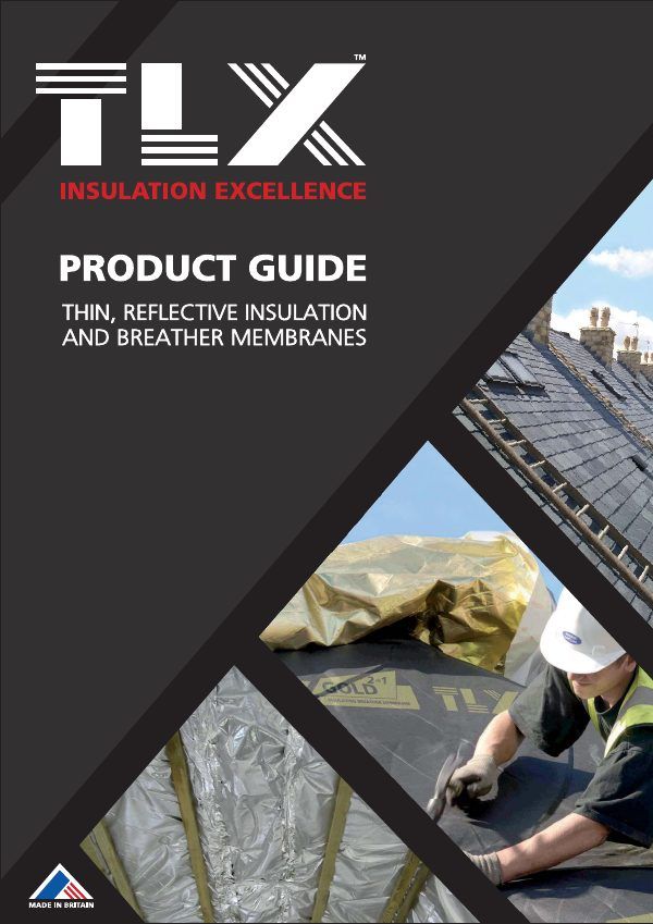 Cover of the TLX Insulation Product Guide brochure